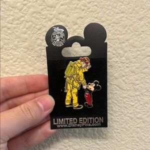 Disney Limited Edition Firefighter and Mickey Pin